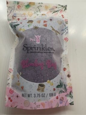 Pink Zebra Sprinkles Blending Bag -